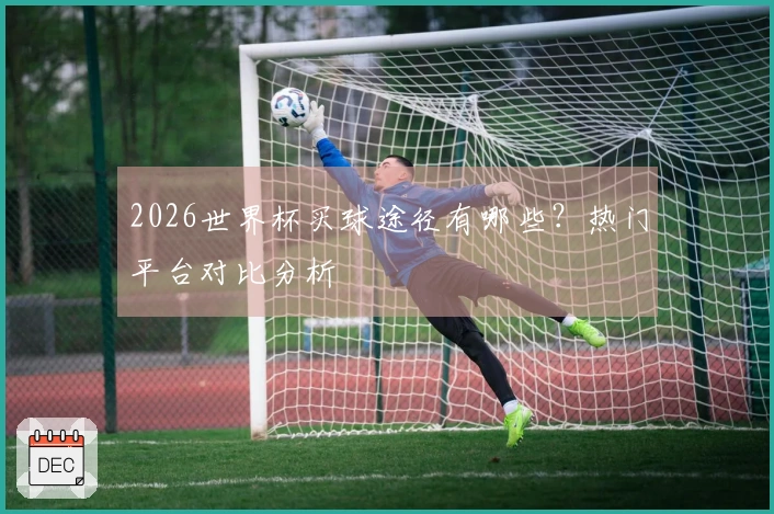 2026世界杯买球途径有哪些？热门平台对比分析